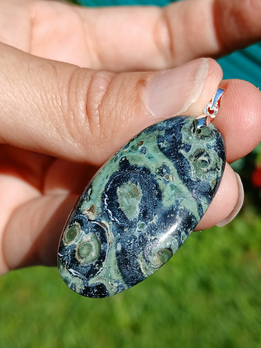 Pendentif Jaspe Kambaba n°1