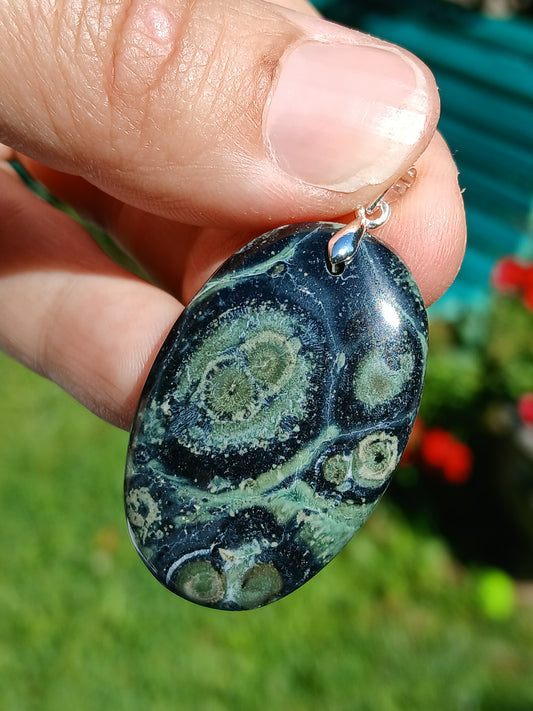 Pendentif Jaspe Kambaba n°3
