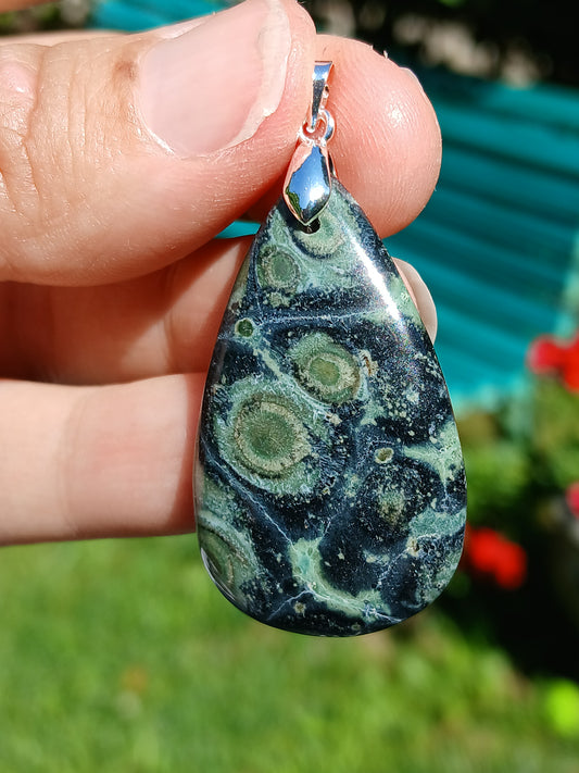 Pendentif Jaspe Kambaba n°4