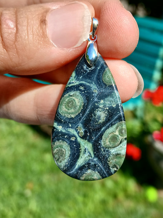 Pendentif Jaspe Kambaba n°4