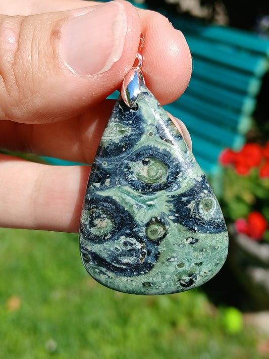Pendentif Jaspe Kambaba n°5
