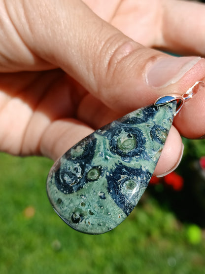 Pendentif Jaspe Kambaba n°5
