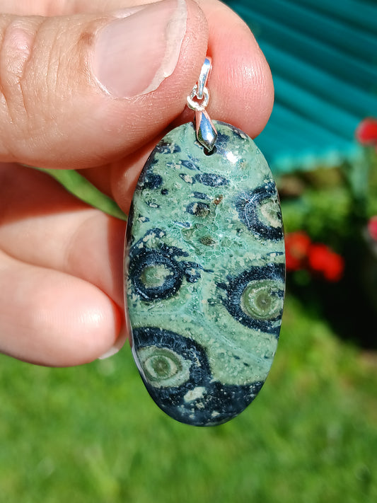 Pendentif Jaspe Kambaba n°7