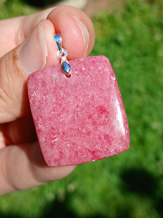 Pendentif Rhodonite B
