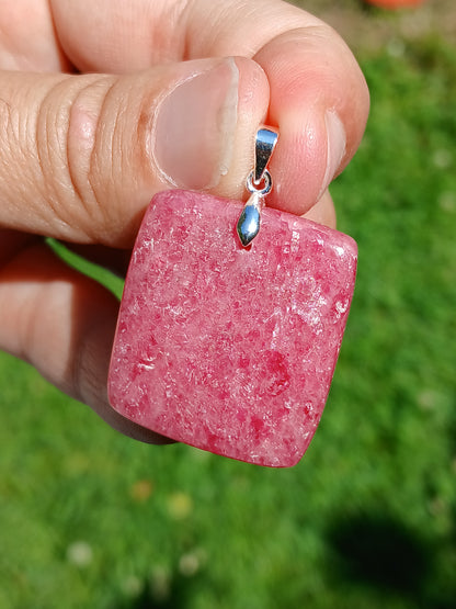 Pendentif Rhodonite B