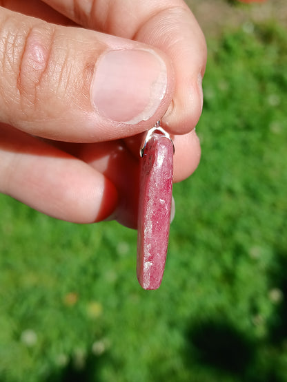Pendentif Rhodonite B