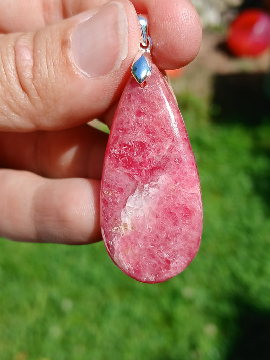 Pendentif Rhodonite D