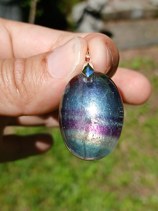 Pendentif Fluorite A