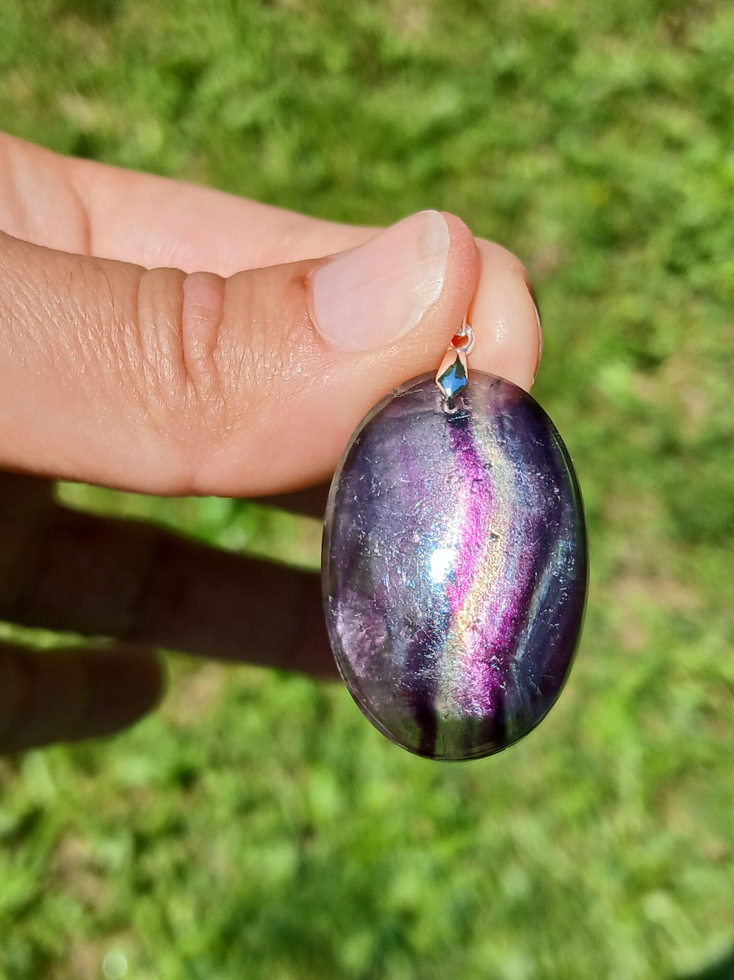 Pendentif Fluorite D