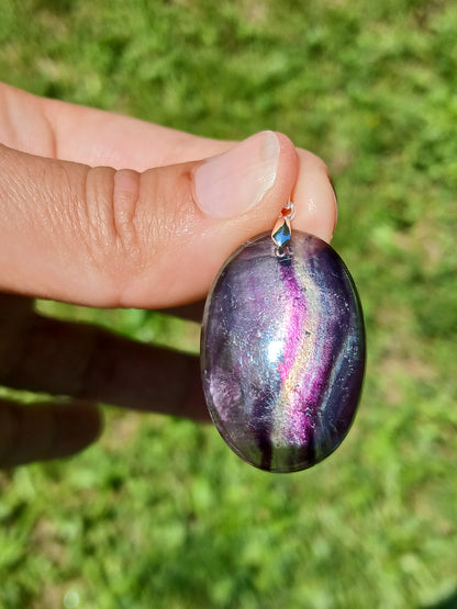 Pendentif Fluorite D
