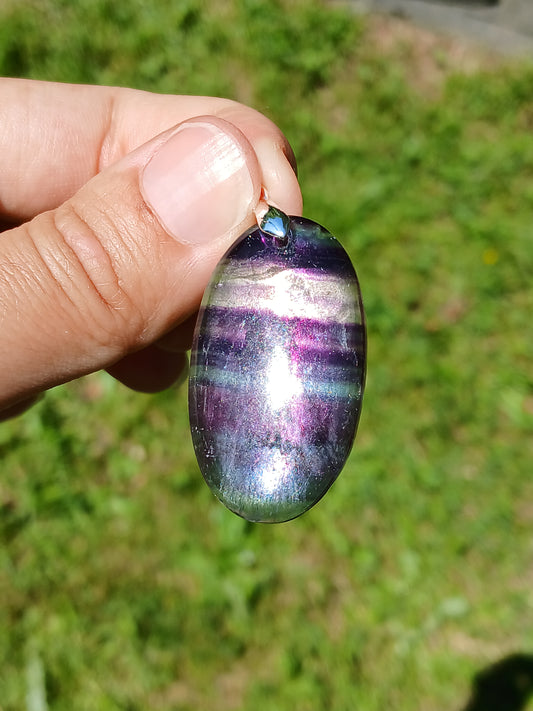 Pendentif Fluorite E