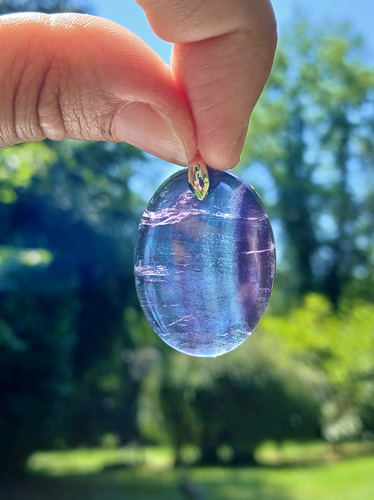 Pendentif Fluorite F