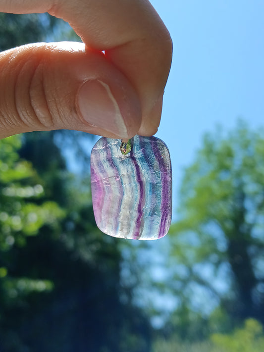 Pendentif Fluorite H