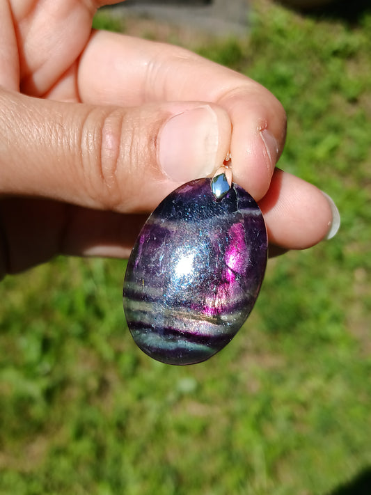Pendentif Fluorite I