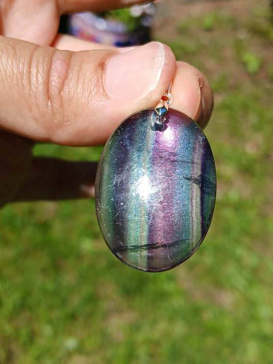 Pendentif Fluorite J