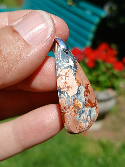 Pendentif Jaspe maligano n°5