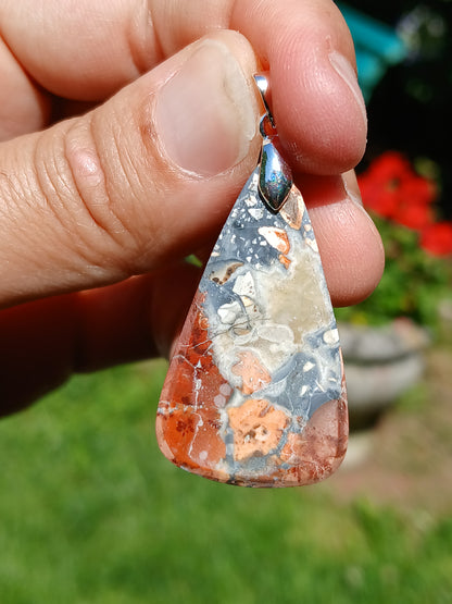 Pendentif Jaspe maligano n°5
