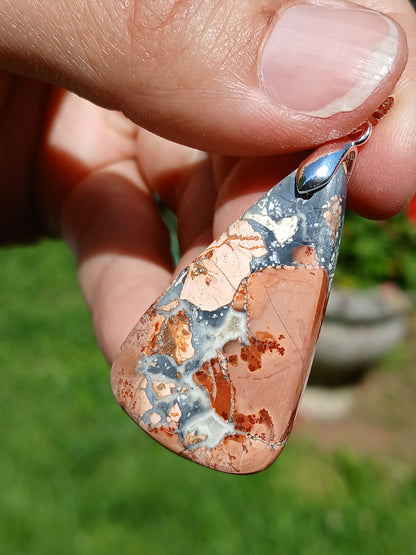 Pendentif Jaspe maligano n°5