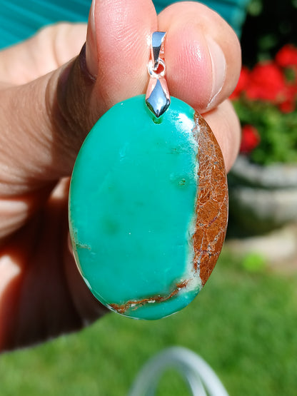 Pendentif Chysoprase CH9