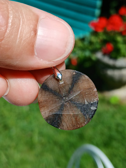 Pendentif Chiastolite n°1