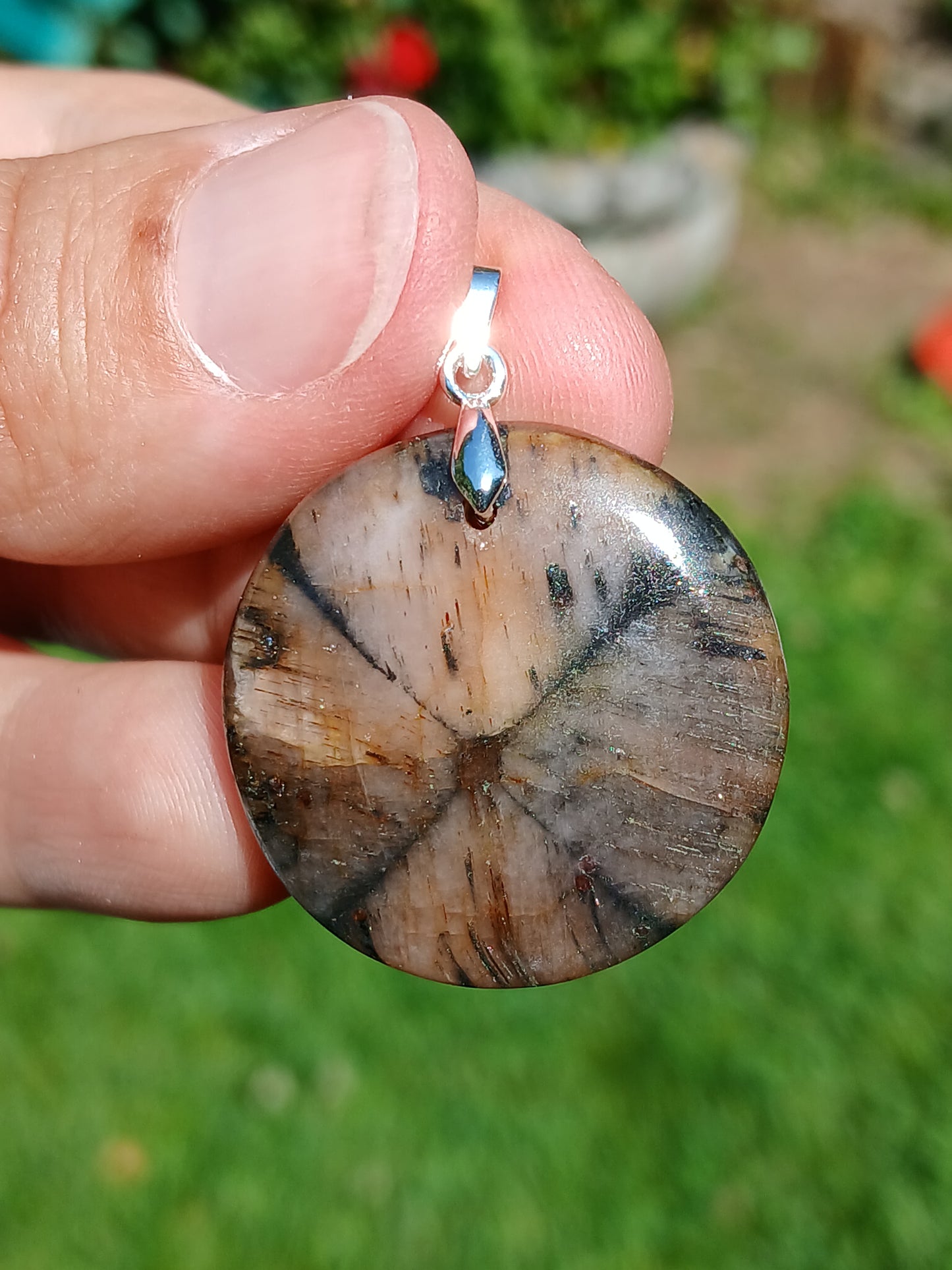 Pendentif Chiastolite n°5