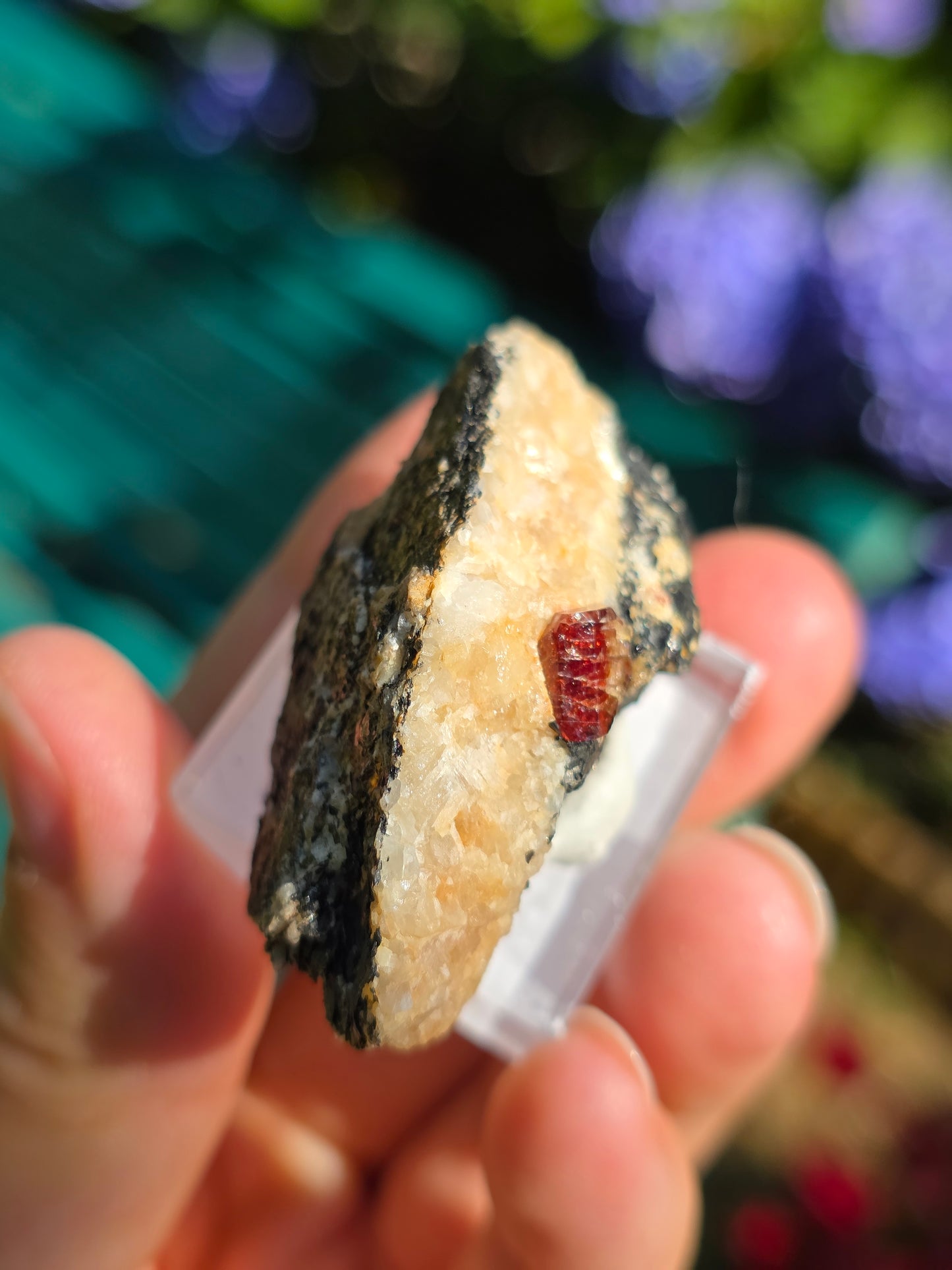 Zircon rouge du Pakistan A