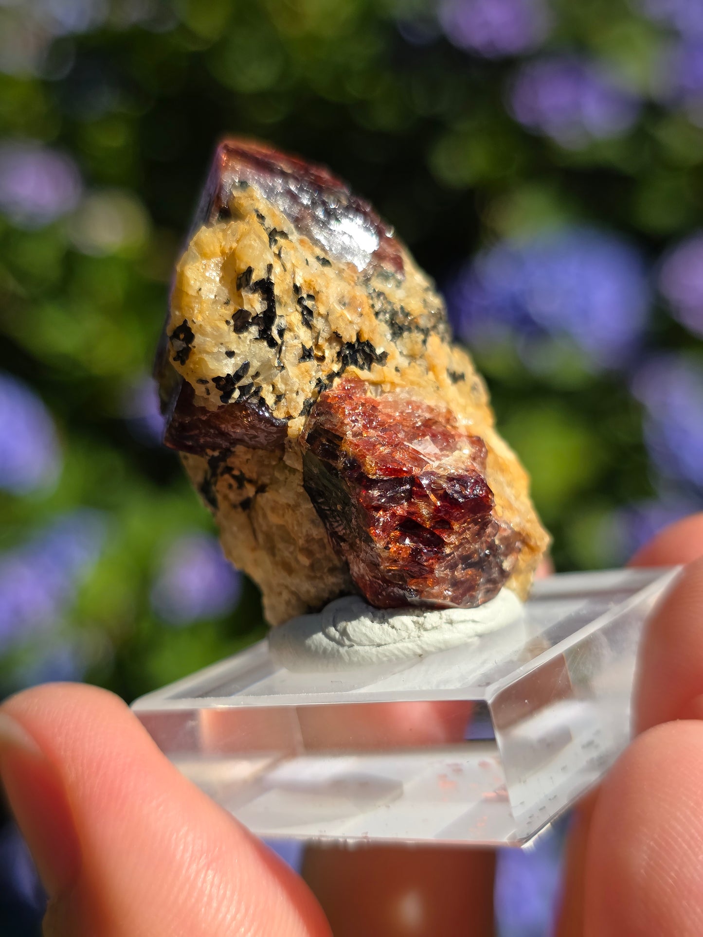 Zircon rouge du Pakistan C