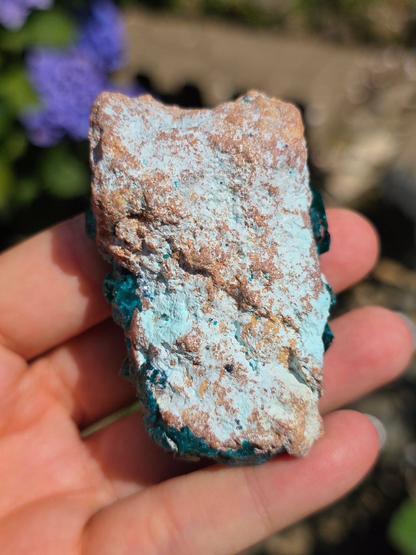 Dioptase cristallisée du Congo n°11