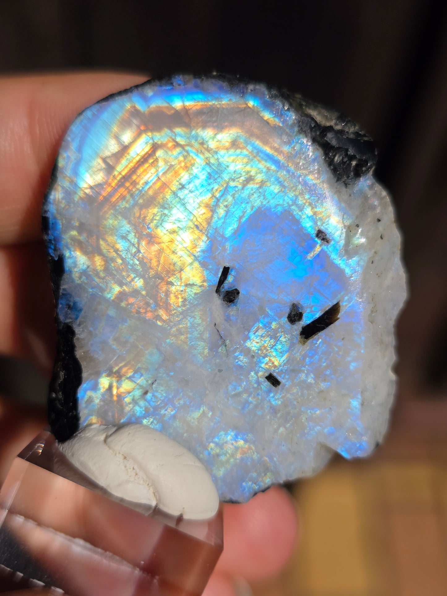Labradorite blanche n°14