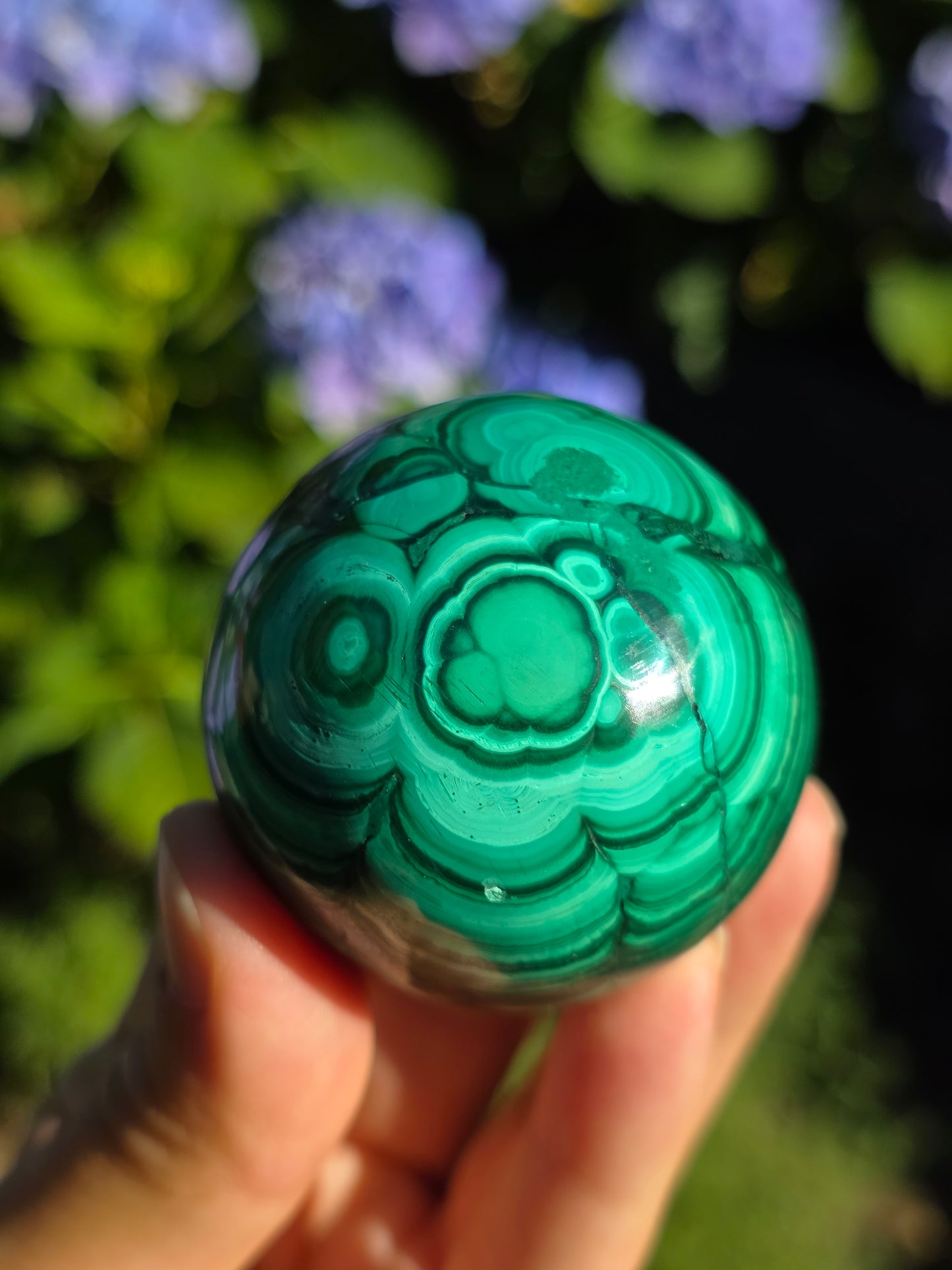 Sphère Malachite n°1