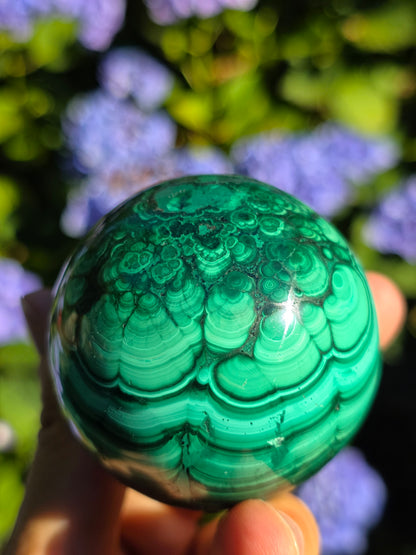 Sphère Malachite n°2