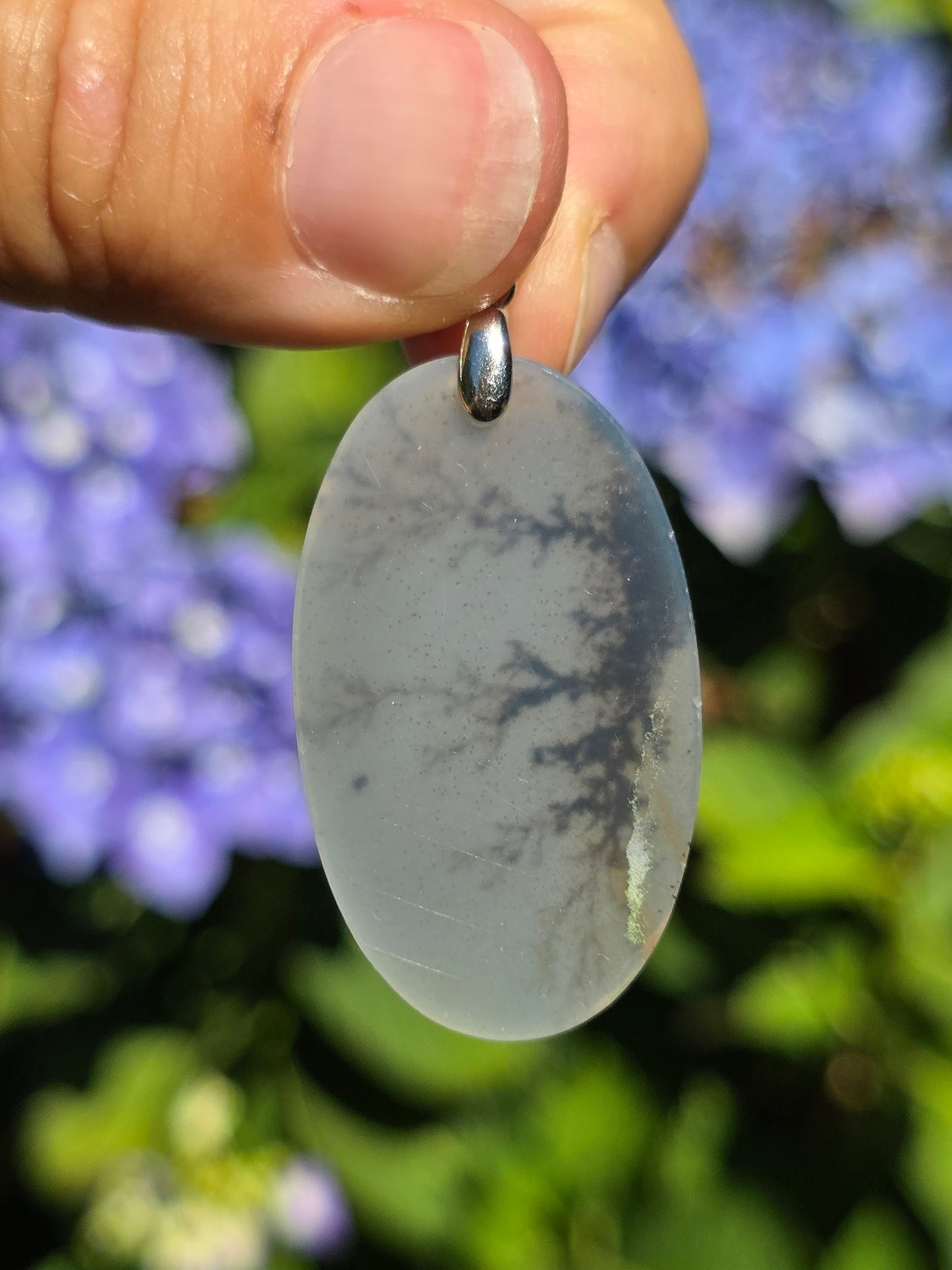 Pendentif Agate dendritique de Turquie n°6