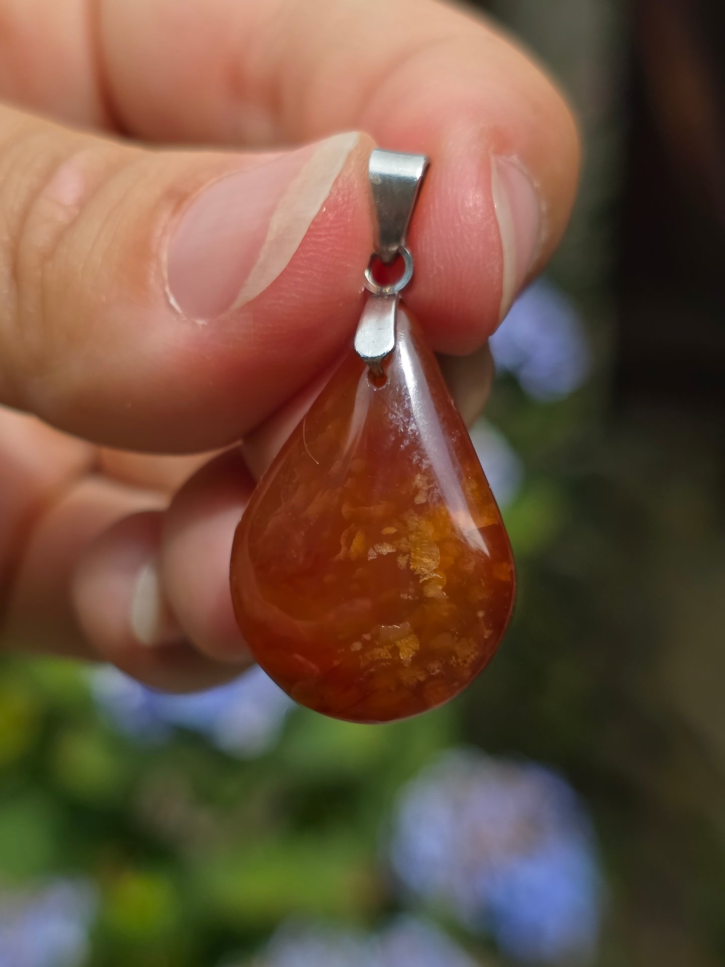 Pendentif en Cornaline n°1