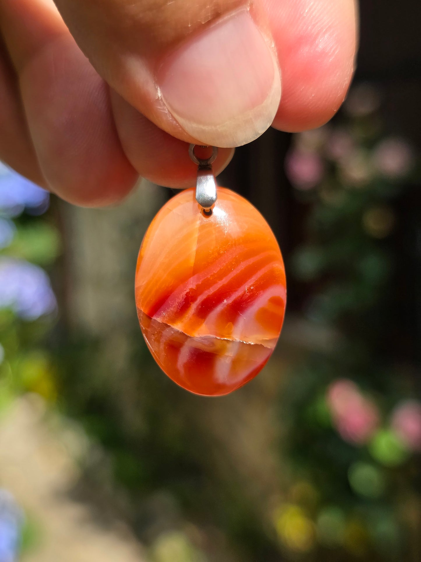 Pendentif en Cornaline n°5