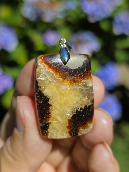 Pendentif en Septaria (à choisir)