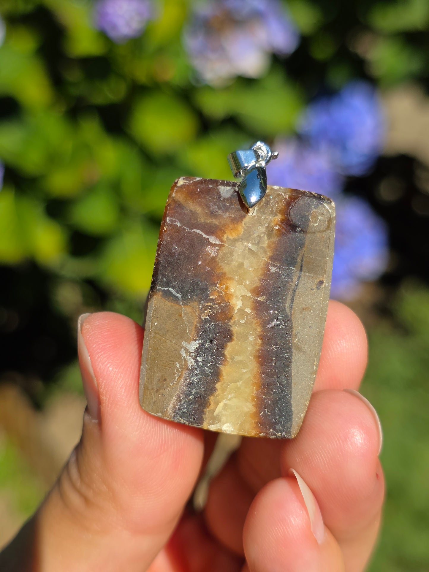 Pendentif en Septaria (à choisir)