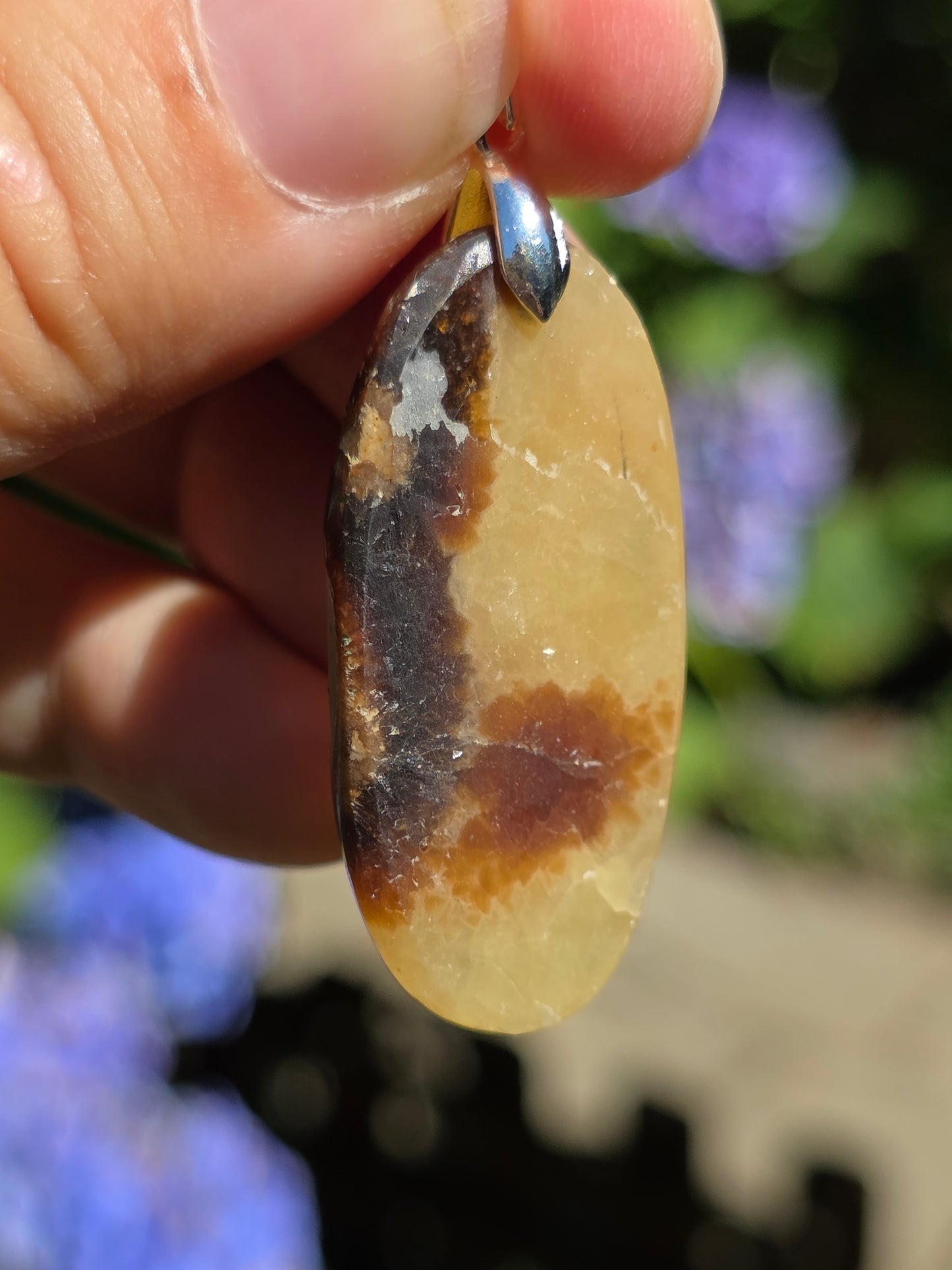 Pendentif en Septaria (à choisir)