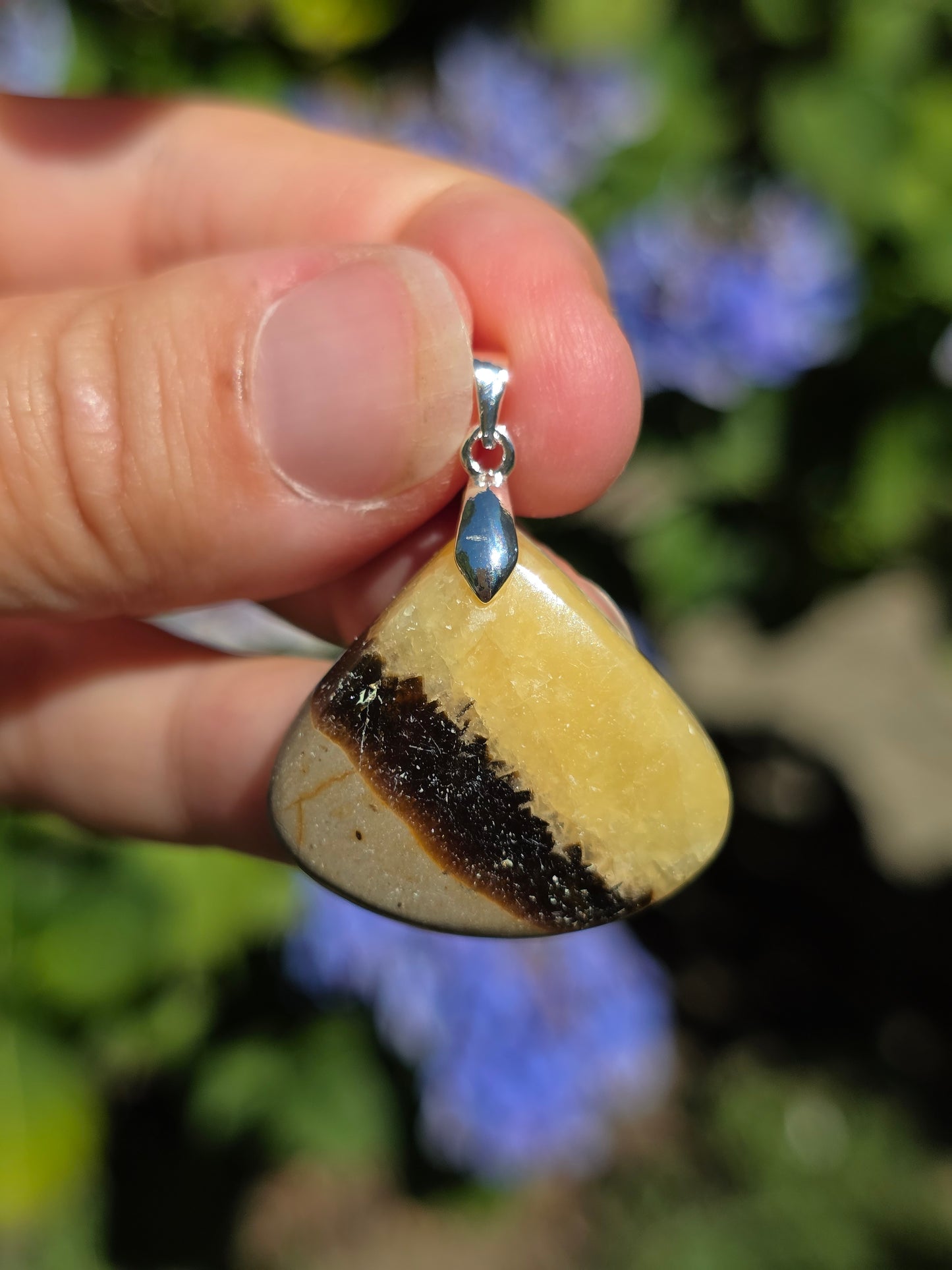 Pendentif en Septaria (à choisir)