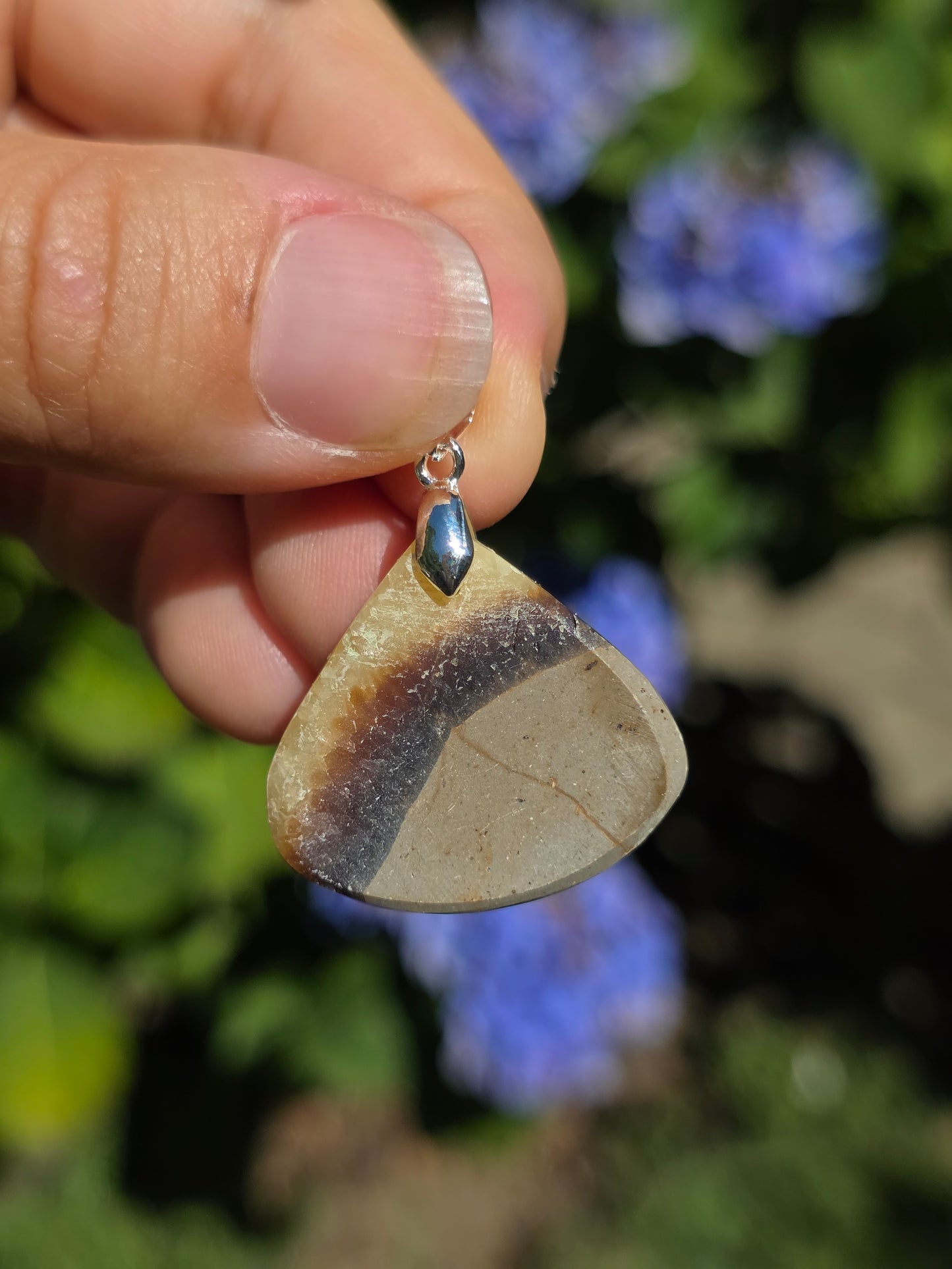 Pendentif en Septaria (à choisir)