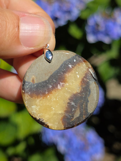 Pendentif en Septaria (à choisir)