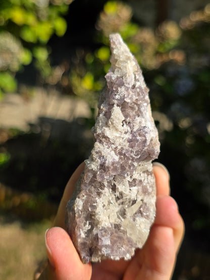 Fluorite avec cristallisation de Quartz d'Espagne E