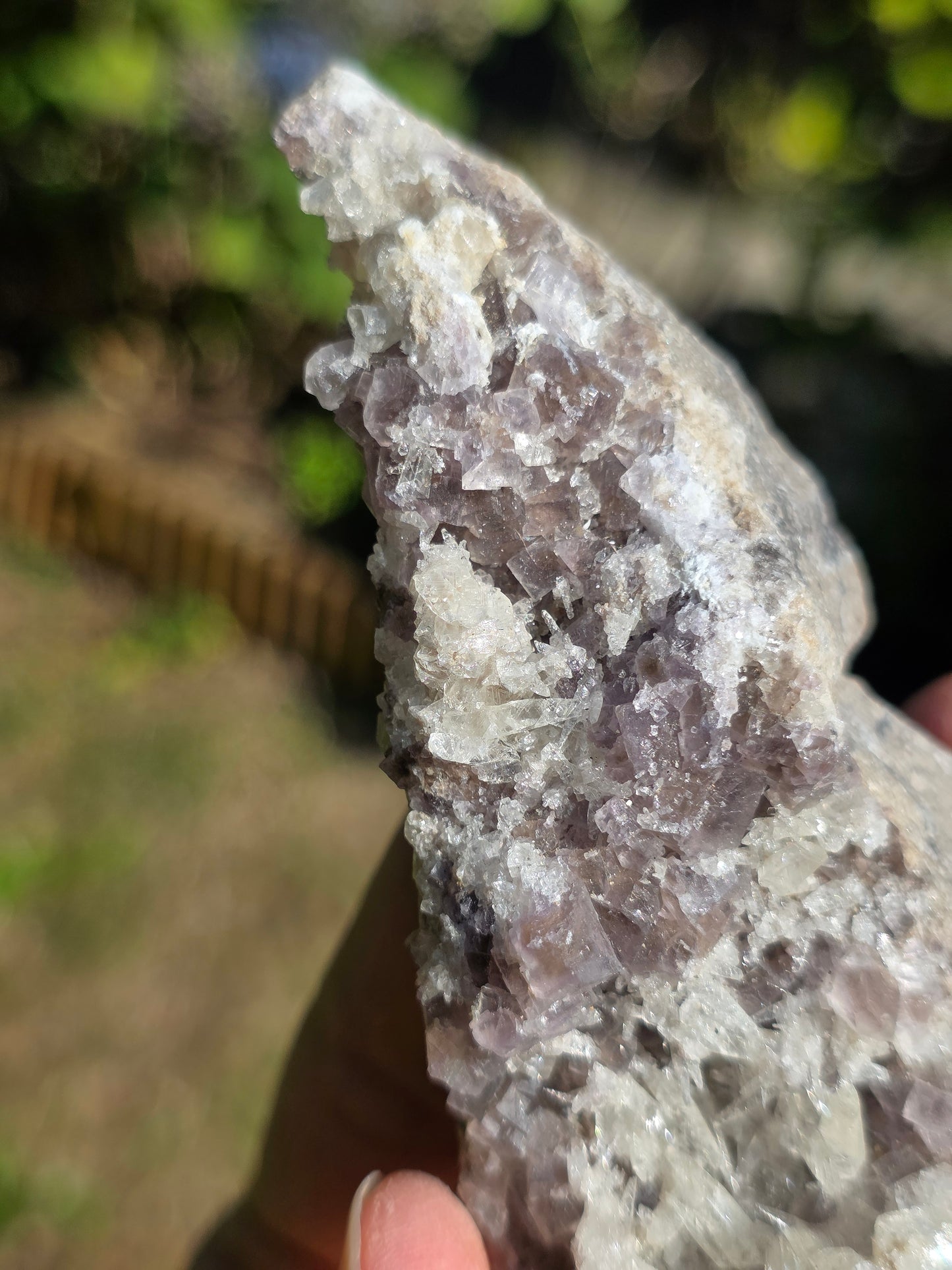 Fluorite avec cristallisation de Quartz d'Espagne E