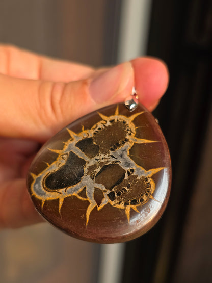 Pendentif Septaria sauvage n°3