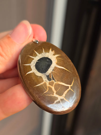 Pendentif Septaria sauvage n°4