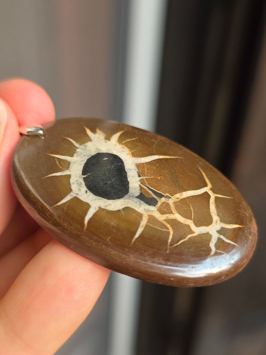 Pendentif Septaria sauvage n°4