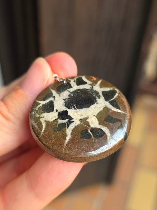 Pendentif Septaria sauvage n°6