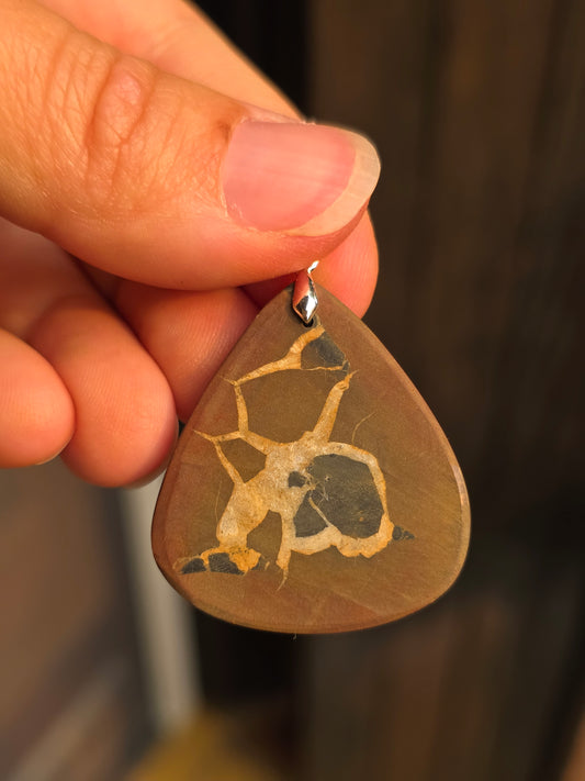 Pendentif Septaria sauvage n°7