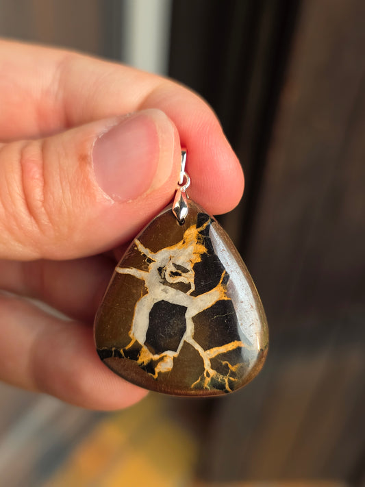 Pendentif Septaria sauvage n°10