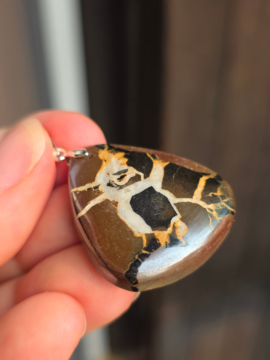 Pendentif Septaria sauvage n°10