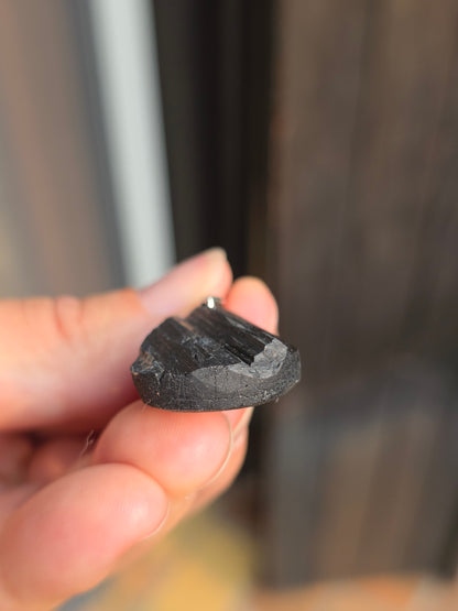 Pendentif Tourmaline noire brute n°3